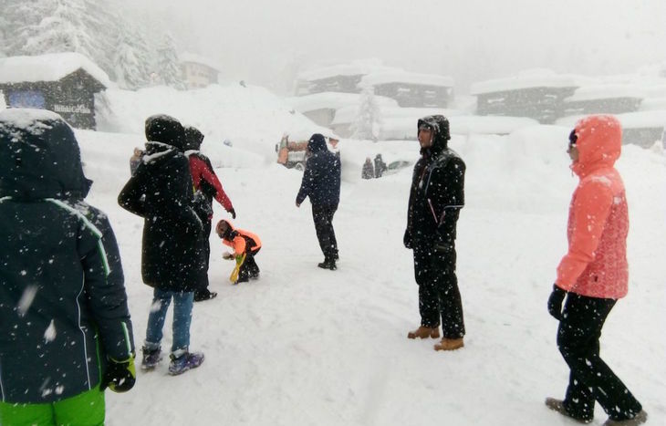 Cervinia 9 gennaio 2018