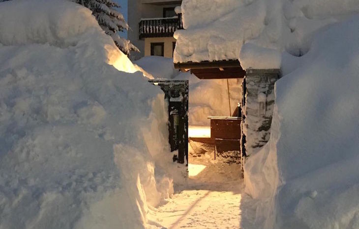 Cervinia 9 gennaio - Foto di Marco Caponetto
