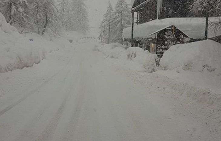Cervinia 9 gennaio 2018 foto di Stefania