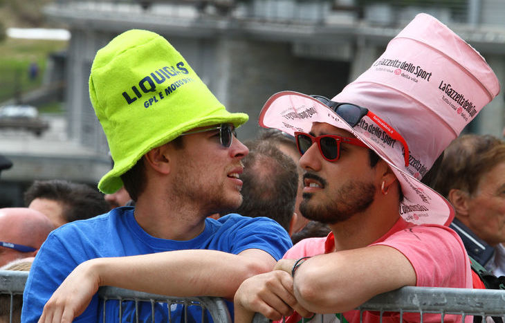 Il Giro d'Italia a Cervinia