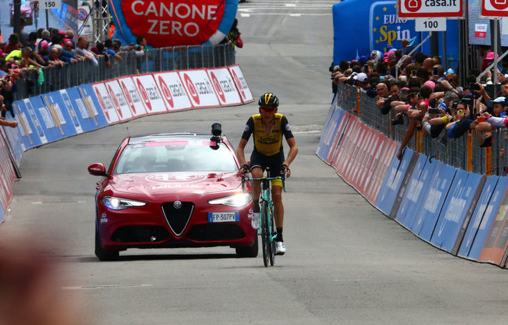 Il Giro d'Italia a Cervinia