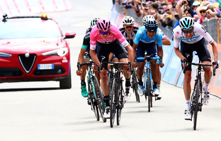 Il Giro d'Italia a Cervinia