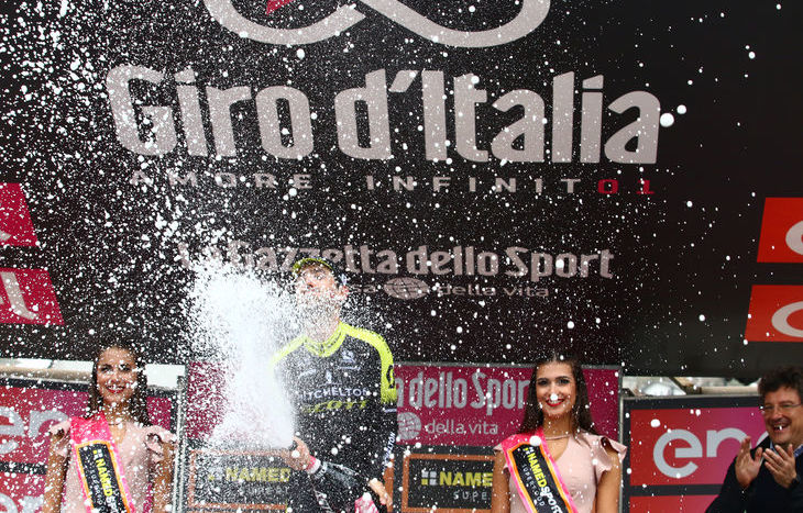 Il Giro d'Italia a Cervinia