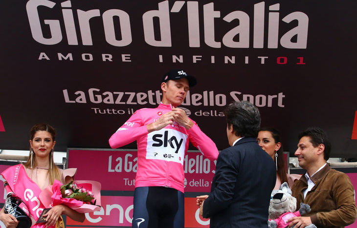 Il Giro d'Italia a Cervinia