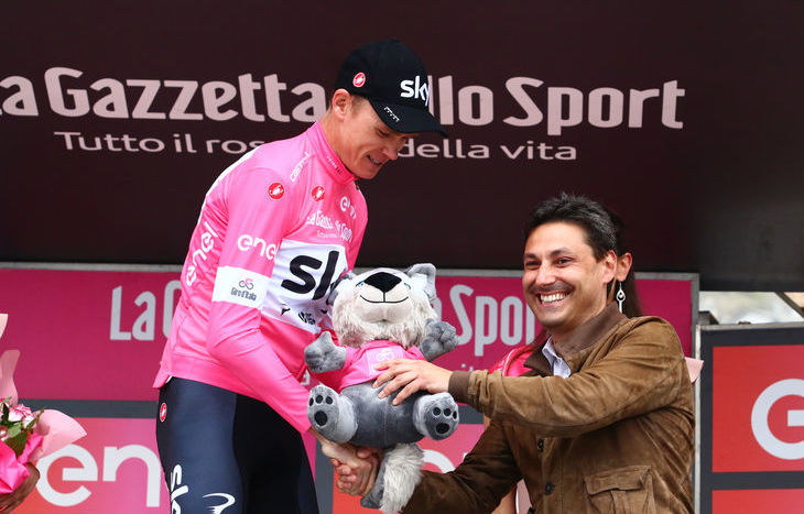 Il Giro d'Italia a Cervinia