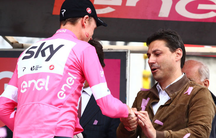 Il Giro d'Italia a Cervinia