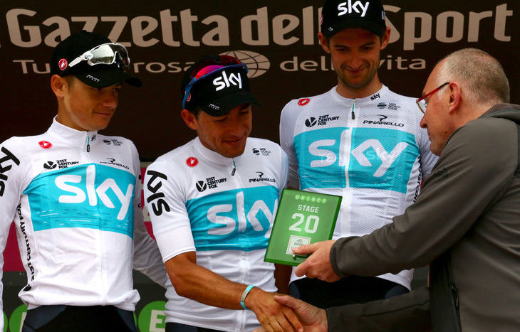 Il Giro d'Italia a Cervinia