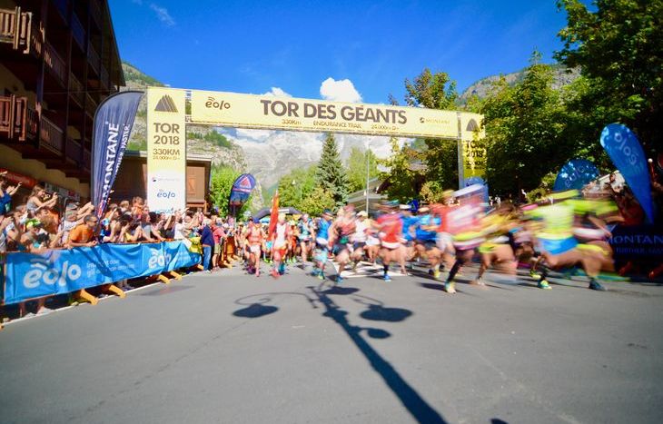 Partenza Tor des Géants 2018